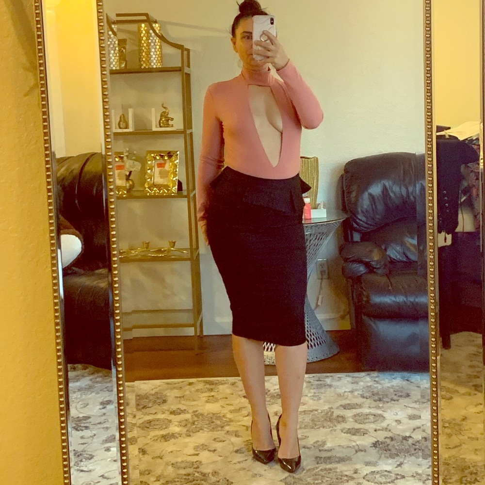 Reformation Montgomery bodysuit